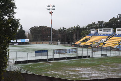 האצטדיון עדיין לא מוכן (צילום: אביהו שפירא) (צילום: אביהו שפירא)