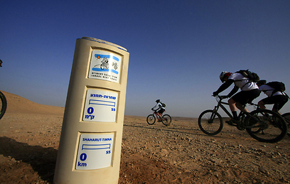 Israel Bike Trail. 'An experiential attraction to tourists who love sports as well as Israelis who love to tour the country' (Photo: Shai Giterman, Adrenaline) 