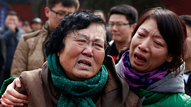 רוב נעדרי המטוס המלזי - מסין. המשפחות מציינות שנה להיעלמות (צילום: רויטרס) (צילום: רויטרס)