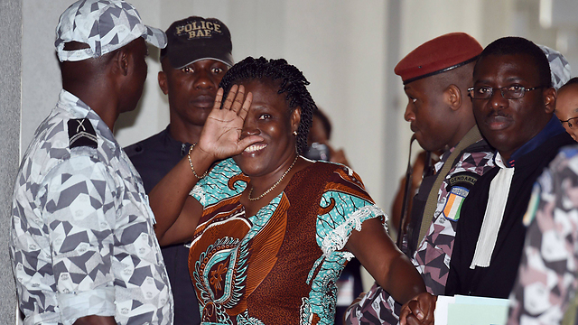 סימון גבאגבו בכניסה לבית המשפט (צילום: AFP) (צילום: AFP)