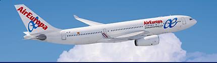 מטוס של חברת "אייר אירופה" (מתוך אתר החברה)