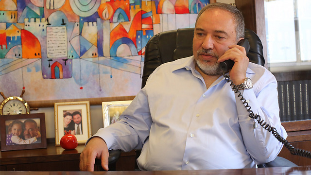 Foreign Minister Avigdor Lieberman (Photo: Gil Yohanan)