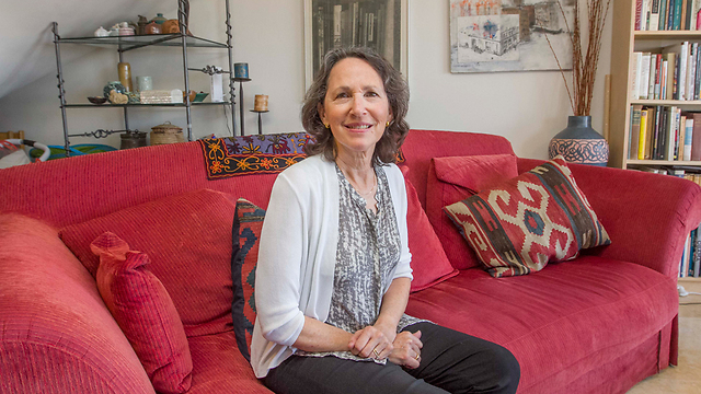 Sally Oren at her home in Tel Aviv. (Photo: Ido Erez)