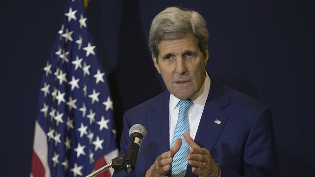Kerry in Egypt. (Photo: Associated Press)