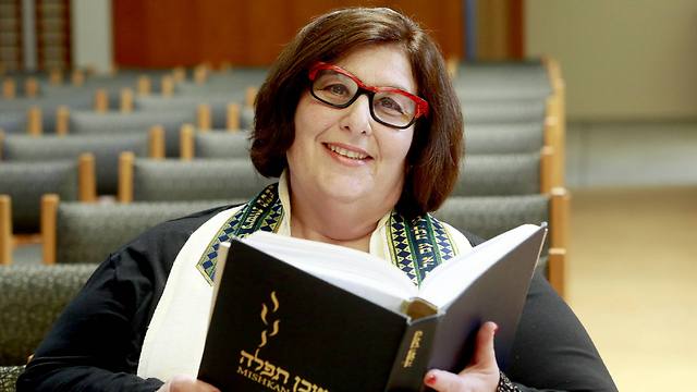 Rabbi Denise Eger poses at Congregation Kol Ami, a Reform synagogue with gay and lesbian outreach programs (Photo: Associated Press)