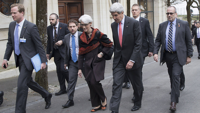 The six powers in Switzerland negotiations (Photo: AFP)