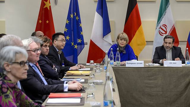 Nuclear negotiations in Switzerland (Photo: AFP)