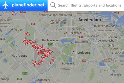 המטוסים לא ממריאים מאמסטרדם (צילום: מתוך טוויטר) (צילום: מתוך טוויטר)