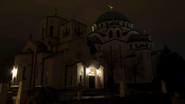 כנסיית סט. סאבה בבלגרד, סרביה (צילום: רויטרס) (צילום: רויטרס)