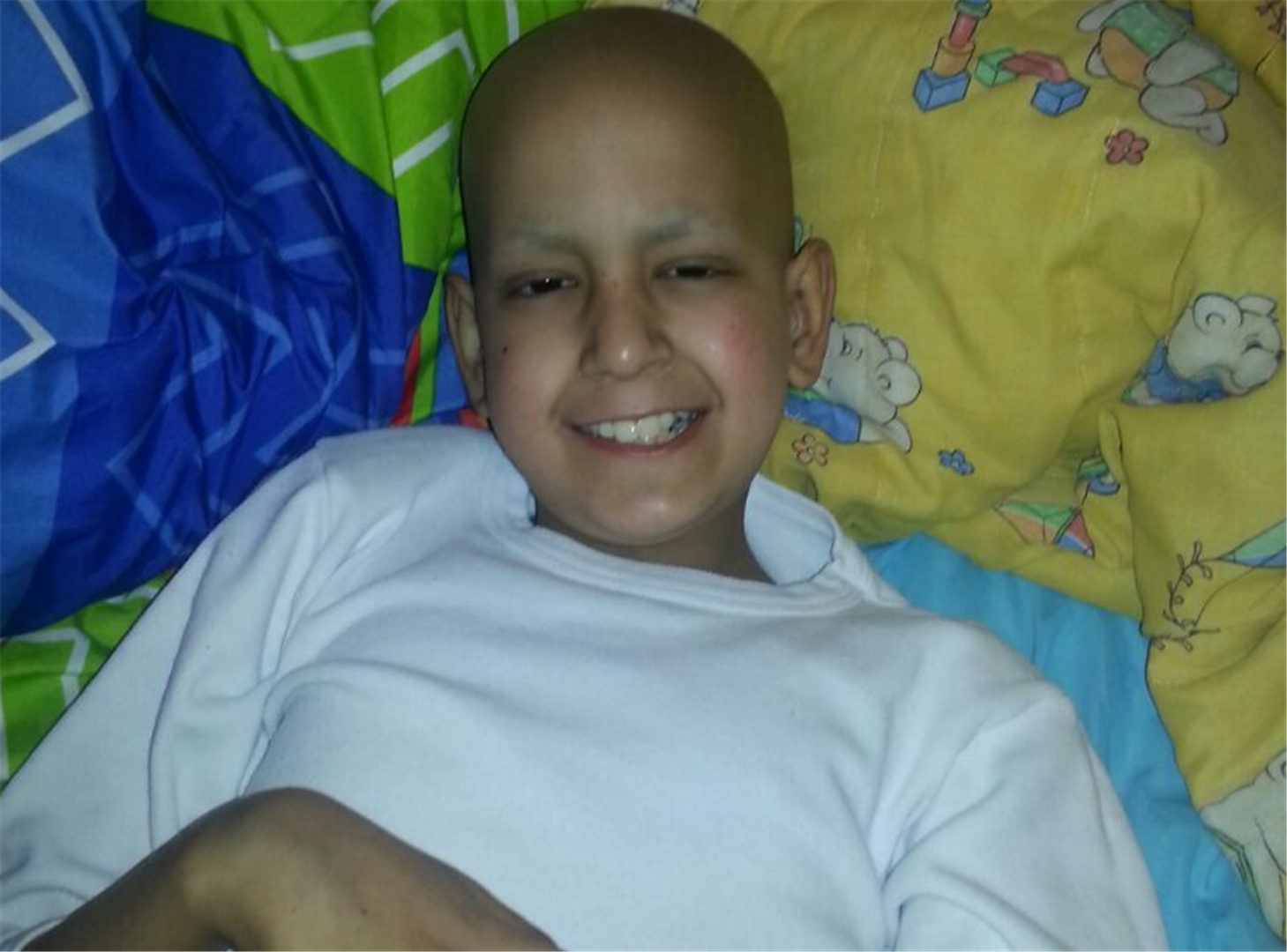 Noam, 11, was diagnosed in 2013