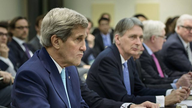 שיחות הסכם הגרעין עם איראן (צילום: AP) (צילום: AP)