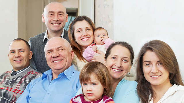Family warmth and cohesion help Israelis pull through (Photo: Shutterstock)