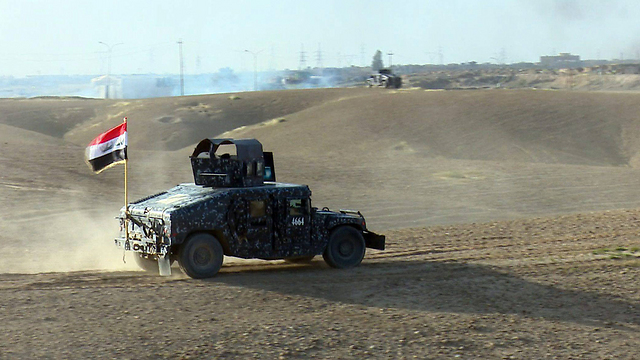 צבא עיראק בתיכרית (צילום: EPA) (צילום: EPA)