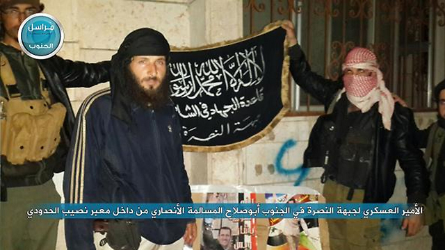 Jabhat al-Nusra activists in Syria