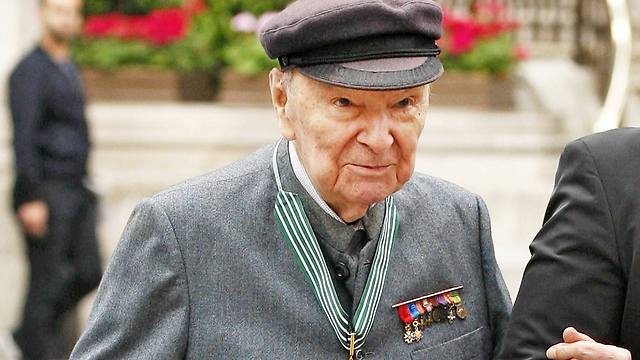 Jean-Louis Cremieux-Brihlac, a Jewish member of the French Resistance, in 2010 (Photo: AP)