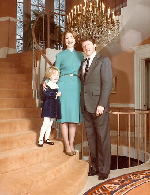 משפחת קלינטון בעת כהונתו של ביל כמושל מדינת ארקנסו ()