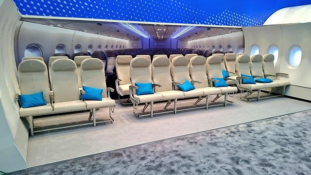 המושבים המצופפים של איירבוס. בקרוב אצלנו (צילום: Airbus) (צילום: Airbus)