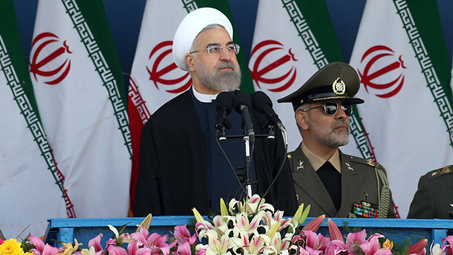 Iranian President Rouhani. The regime is said to be backing cyber attacks on Israeli targets. (Photo: AP)