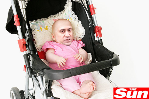 "הסאן" כבר חוגג את האפשרות שהתינוק המלכותי יחלוק שם עם מנהיג הלייבור, אד מיליבנד ()
