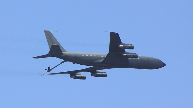 חיל האוויר הפגין נוכחות בכל הארץ, גם בנצרת (צילום: פאדי גבר) (צילום: פאדי גבר)