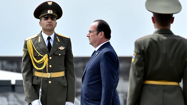 נשיא צרפת פרנסואה הולנד (צילום: AFP) (צילום: AFP)