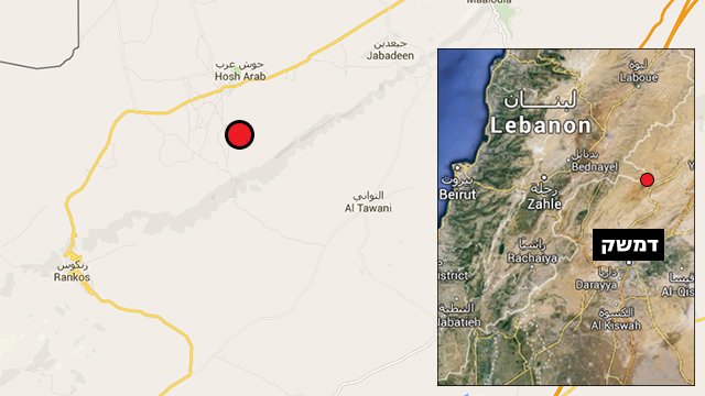 אזור אל-קלמון שבו אירעו התקיפות שמיוחסות לישראל (צילום: google map) (צילום: google map)