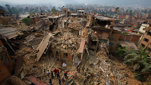 Destruction in Nepal (Photo: AP)