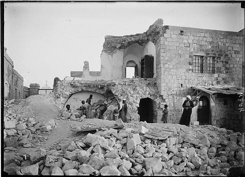 בית חרב בהר הזיתים בירושלים ב-1927 ()