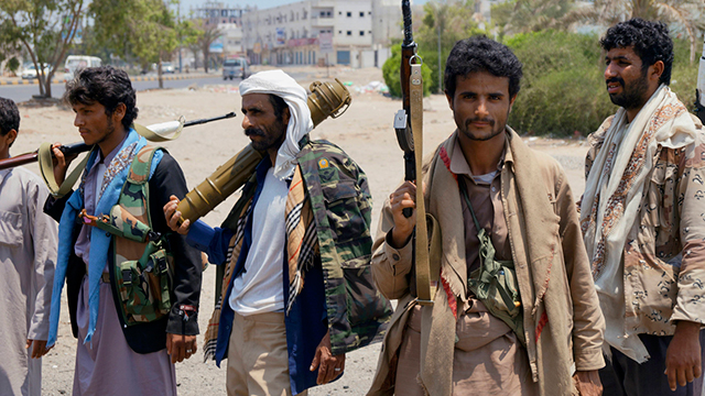 Rebels in Yemen. (Photo: AP) (Photo: AP)