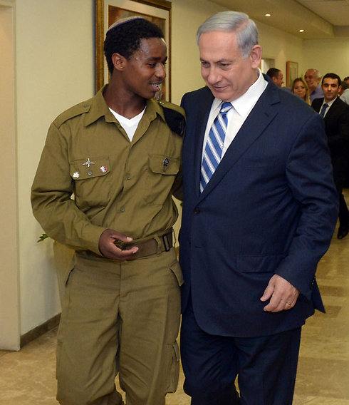 Netanyahu meets with Damas Pakada (Photo: Haim Tzah, GPO) (Photo: Haim Tzach/GPO)