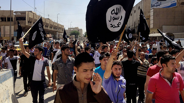 Islamic State supporters in Iraq. (Photo: Associated Press)