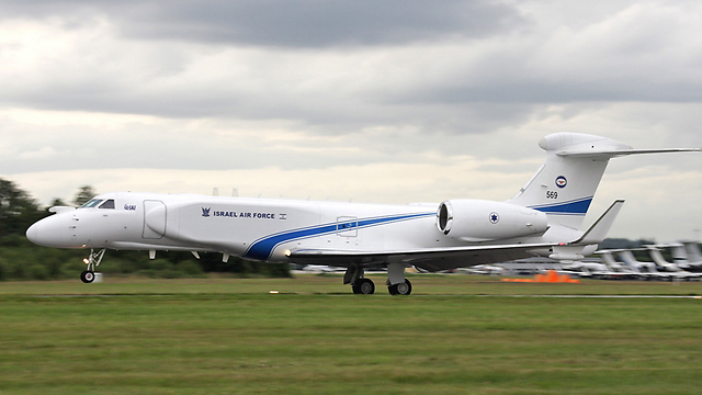 Nacshon jet, the kind that was identified over Khan Younis (Photo: IAI)