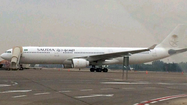 מטוס "סעודיה". לא שייך ל"סעודיה" ()