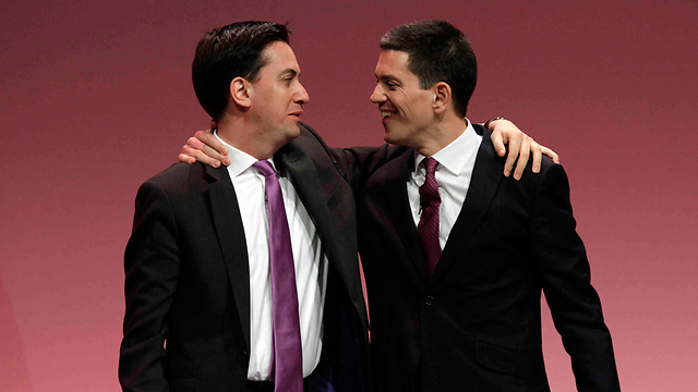 Ed, left, and David Miliband. One was foreign secretary, and the other unelectable (Photo: AP)