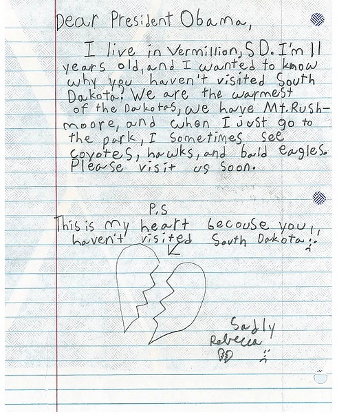המכתב של רבקה מדרום דקוטה ()