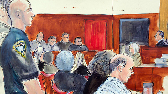 Court sketch of trial (Photo: AP)