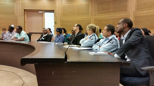 Discussion in the Knesset on Tuesday (Photo: Eli Mendelbaum)