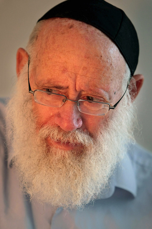 Rabbi Moshe Levinger (Photo: Alex Kolomoisky)