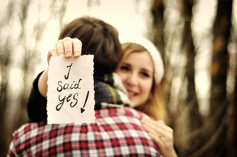 אמרתי לו כן! אבל הוא לא יודע על מה (צילום: Shutterstock) (צילום: Shutterstock)
