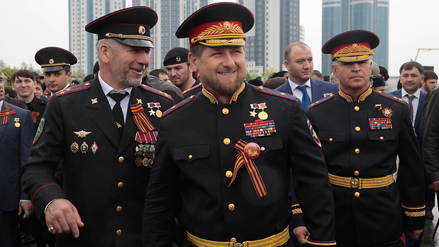 נשיא צ'צ'ניה רמזן קדירוב (צילום: AP) (צילום: AP)