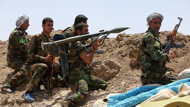 Iraqi fighters in Ramadi. (Photo: AFP) (Photo: AFP)