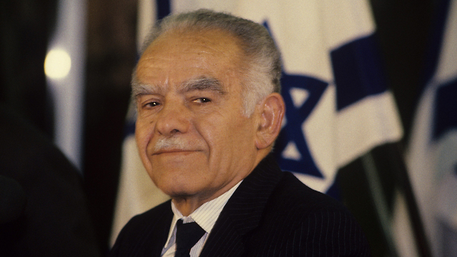 ראש הממשלה לשעבר, יצחק שמיר. חורף 1992 היה קטסטרופלי עבור אלפי חקלאים (צילום: מיכאל קרמר) (צילום: מיכאל קרמר)