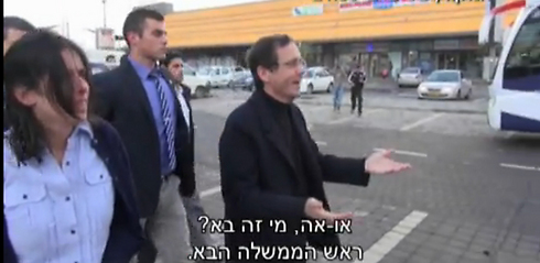 Herzog in Anat Goren's documentary. A distorted perception of reality (Photo: Channel 10)    
