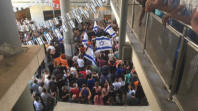Orange employees in Israel protest comments made by French mobile company's CEO