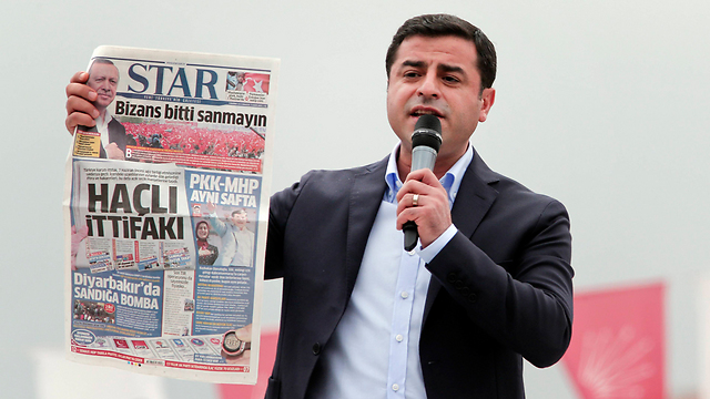 Leader of the opposition HDP Selahattin Demirtas (Photo: AP)