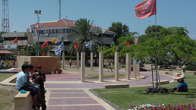 בניין המועצה בטרם הוסב לאוניברסיטת אל-אקצה (צילום: גדי קבלו) (צילום: מאוריציו מולינרי) (צילום: מאוריציו מולינרי)