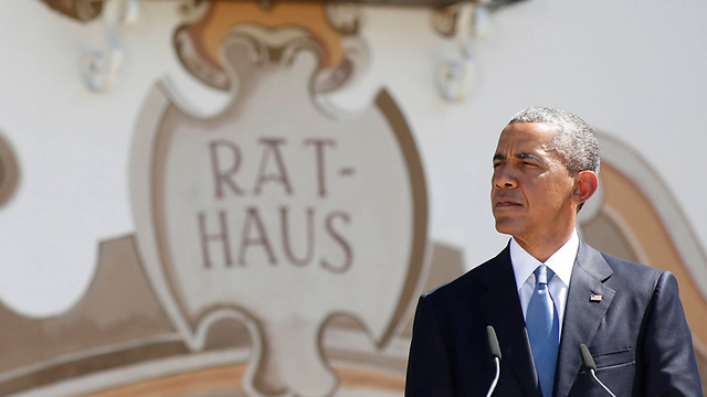 President Obama at the G-7 meeting in Germany. (Photo: Gettyimages) (Photo: Gettyimages)
