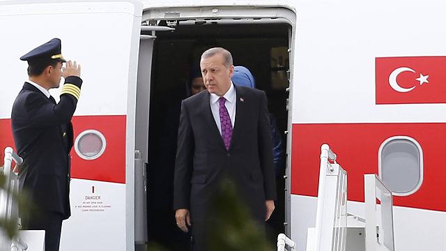 לא יסכים בשום אופן ליישות כורדית מעבר לגבול. נשיא טורקיה ארדואן (צילום: רויטרס) (צילום: רויטרס)