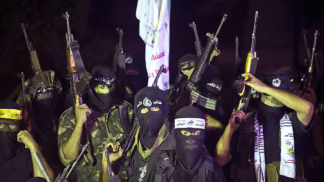 מפגם חמאס ברצועת עזה, אחרי צוק איתן (צילום: AFP) (צילום: AFP)