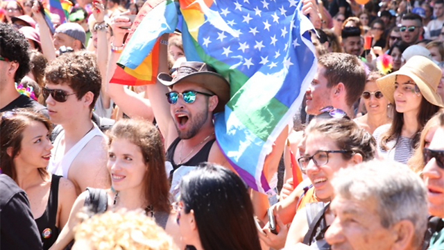 2015 Tel Aviv Pride parade (Photo: Motti Kimchi)